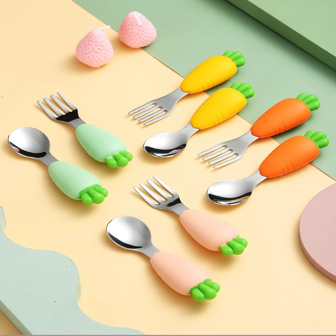 TinyTaste Silicone Plate Set