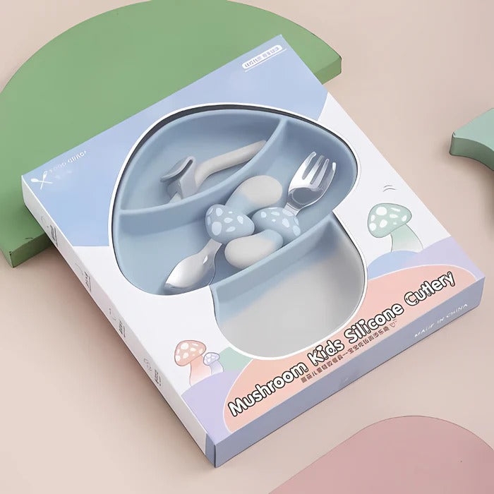 TinyTaste Silicone Plate Set