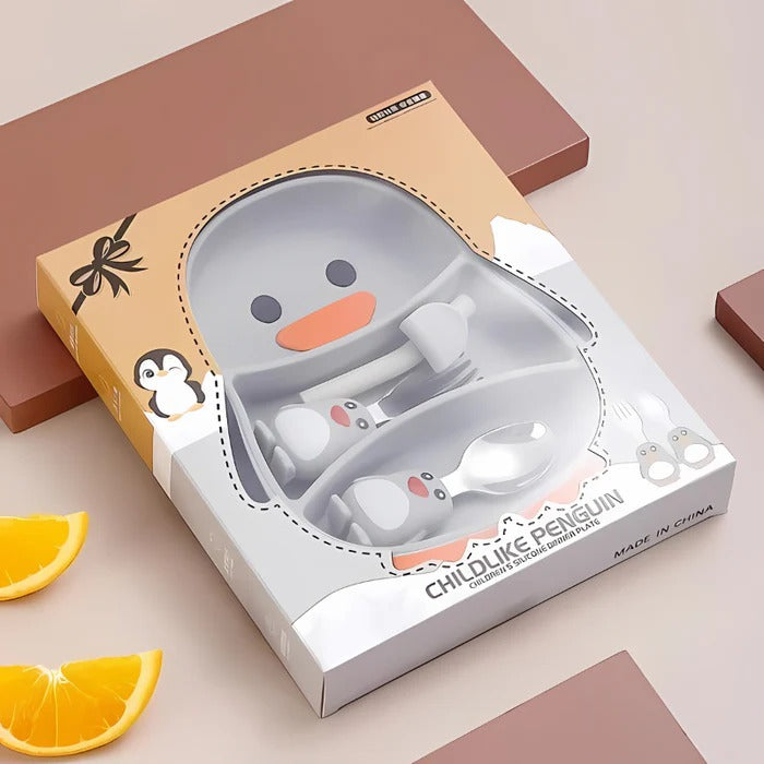 TinyTaste Silicone Plate Set