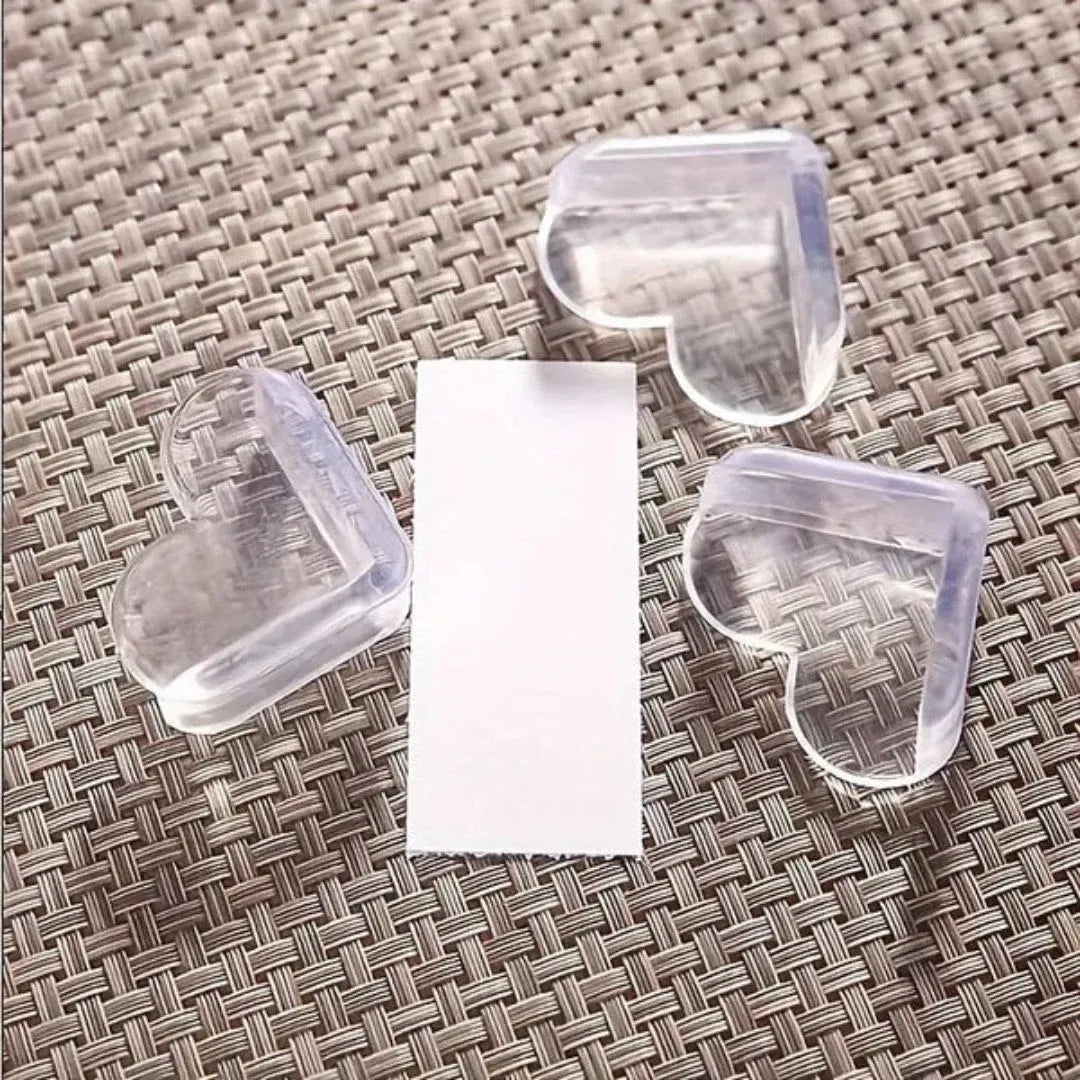 Transparent Heart-Shaped Corner Protector