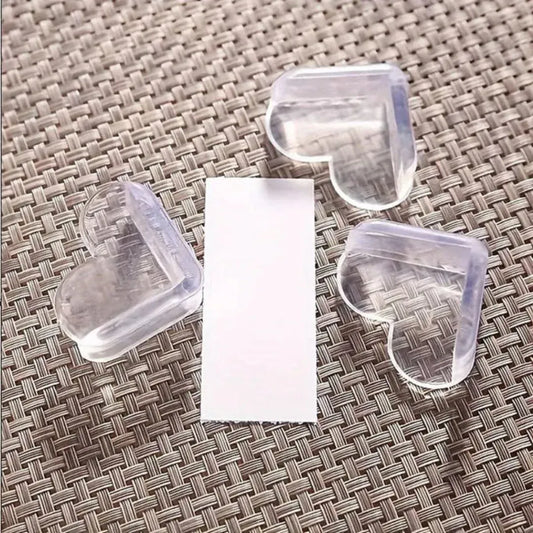 Transparent Heart-Shaped Corner Protector