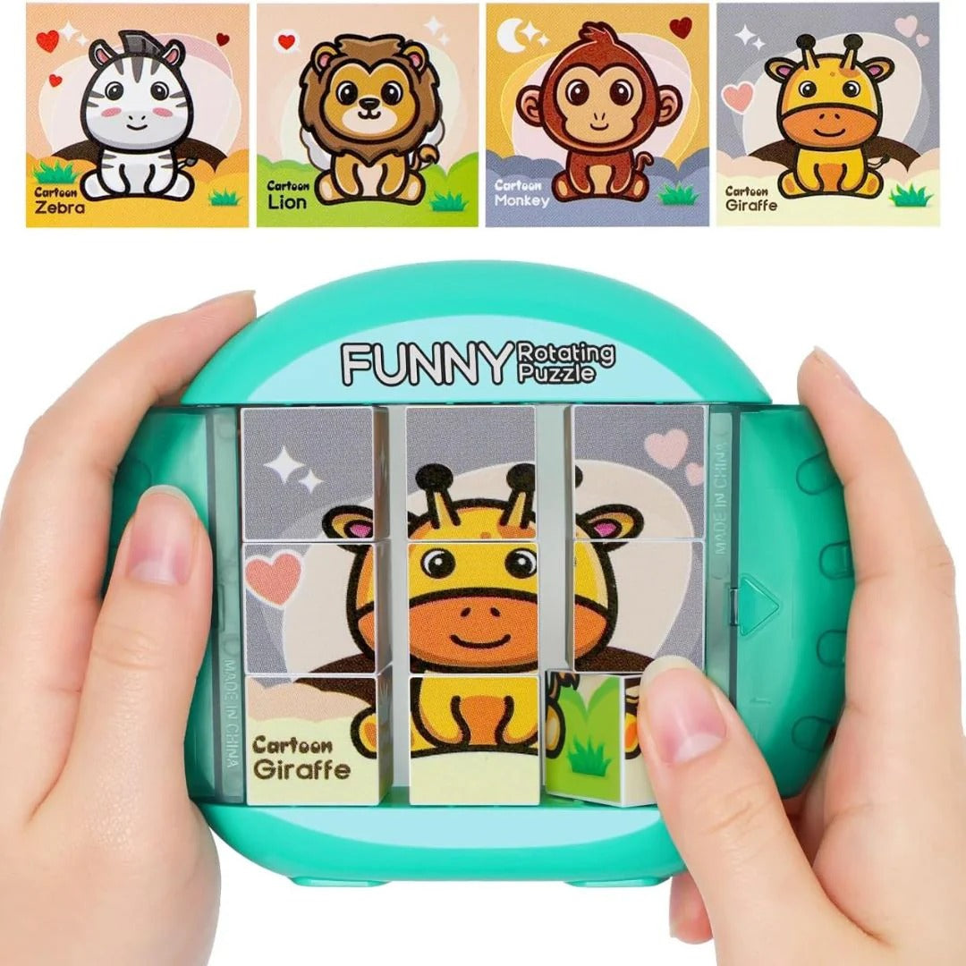 Animal Spinning Puzzle For Children