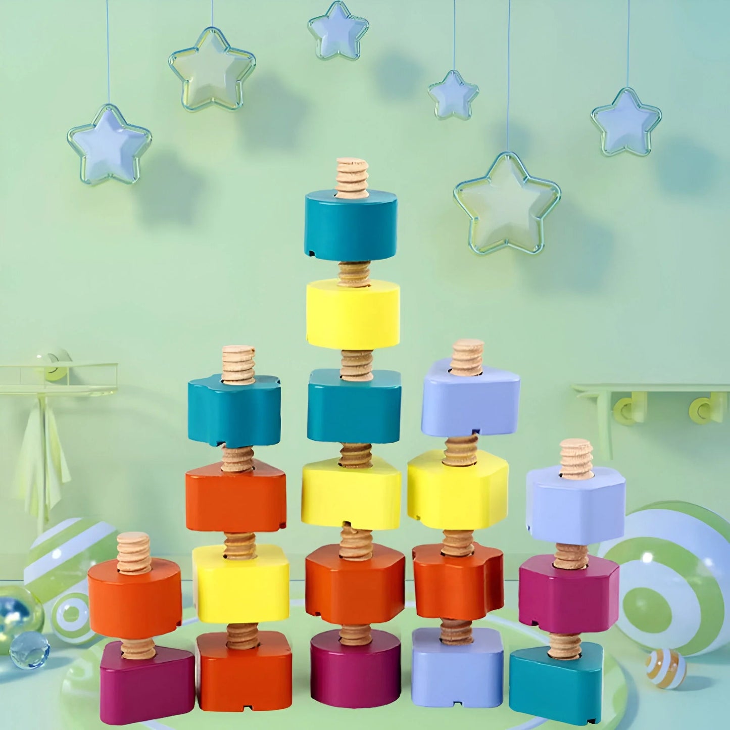 Shape Magic - Montessori puzzle for little explorers