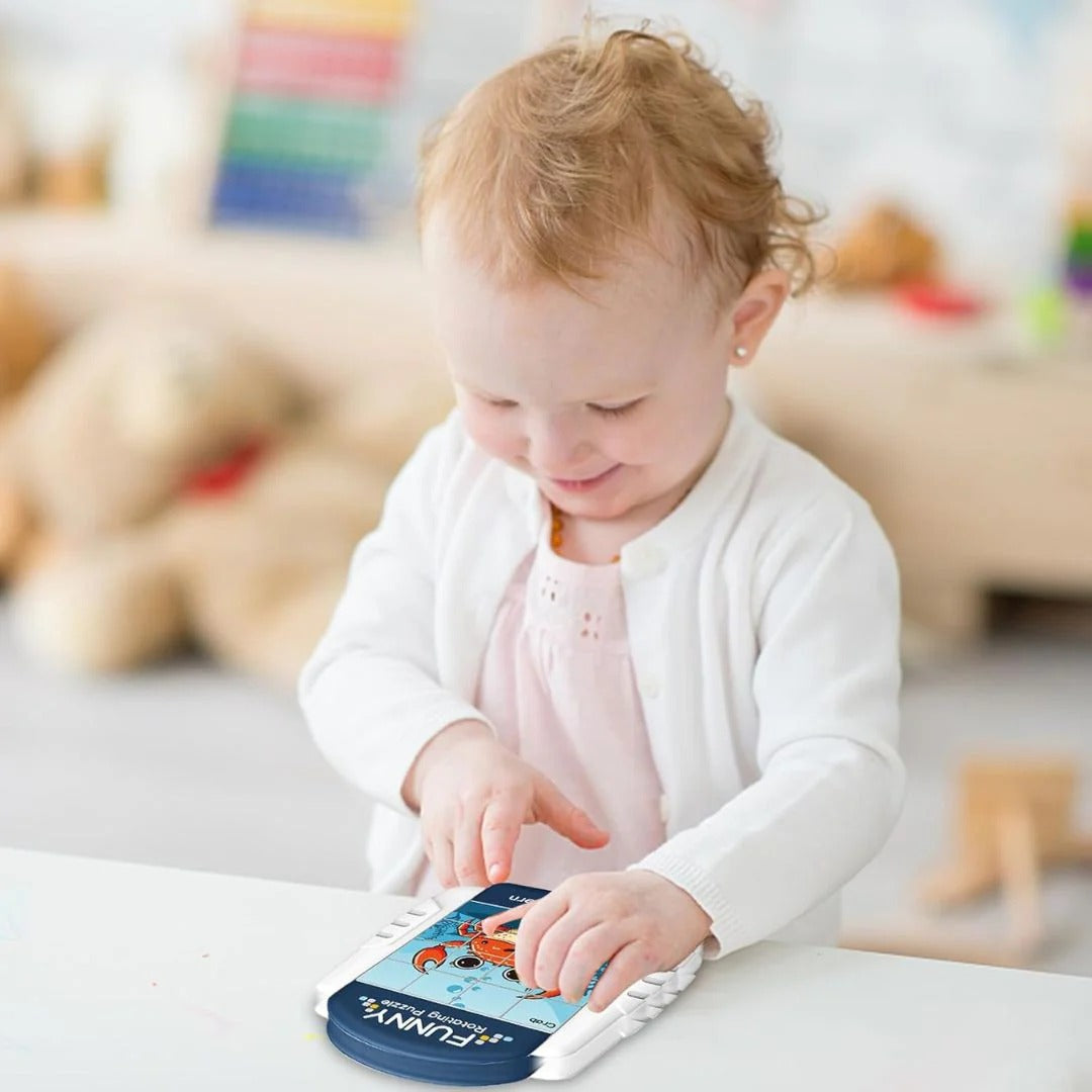 Animal Spinning Puzzle For Children