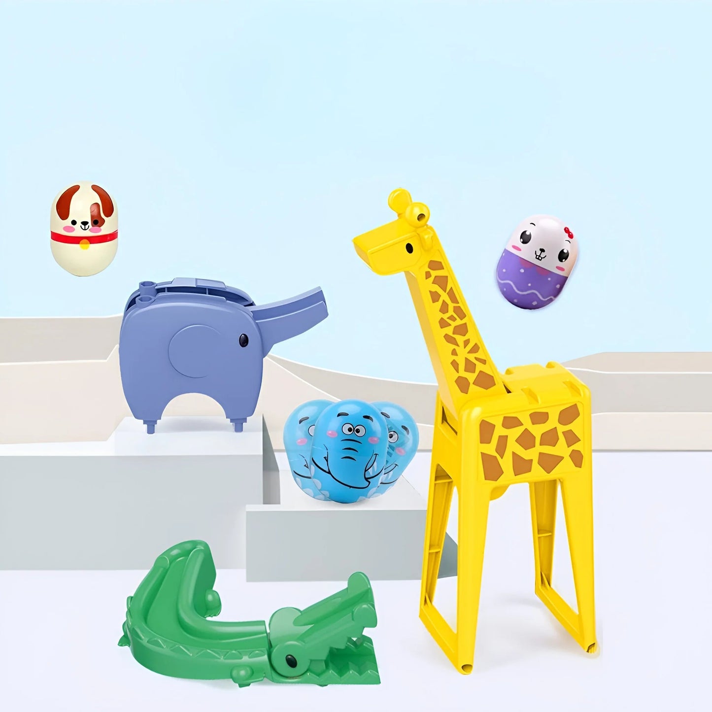 Animal Slide – Construction toy with animals and slides