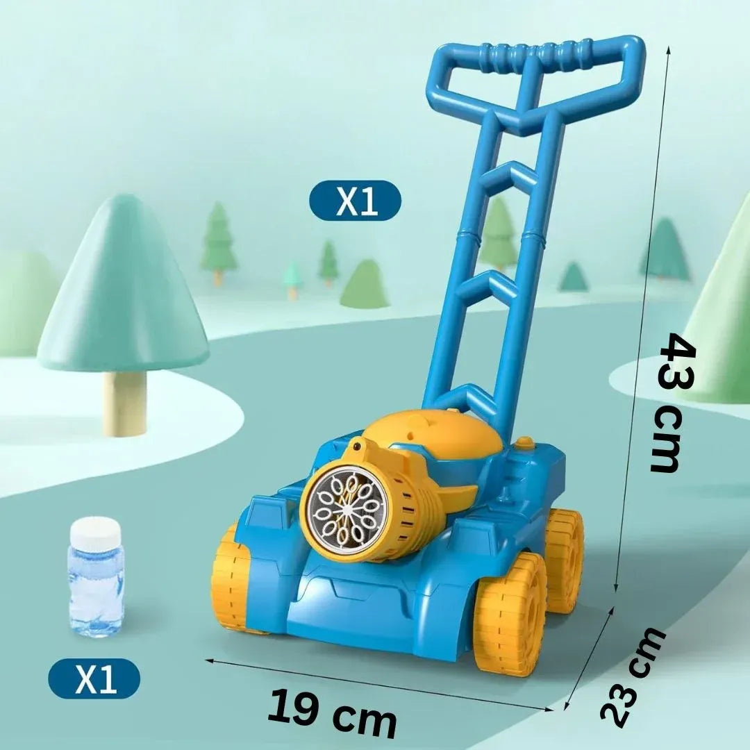 Soap Bubble Lawn Mower