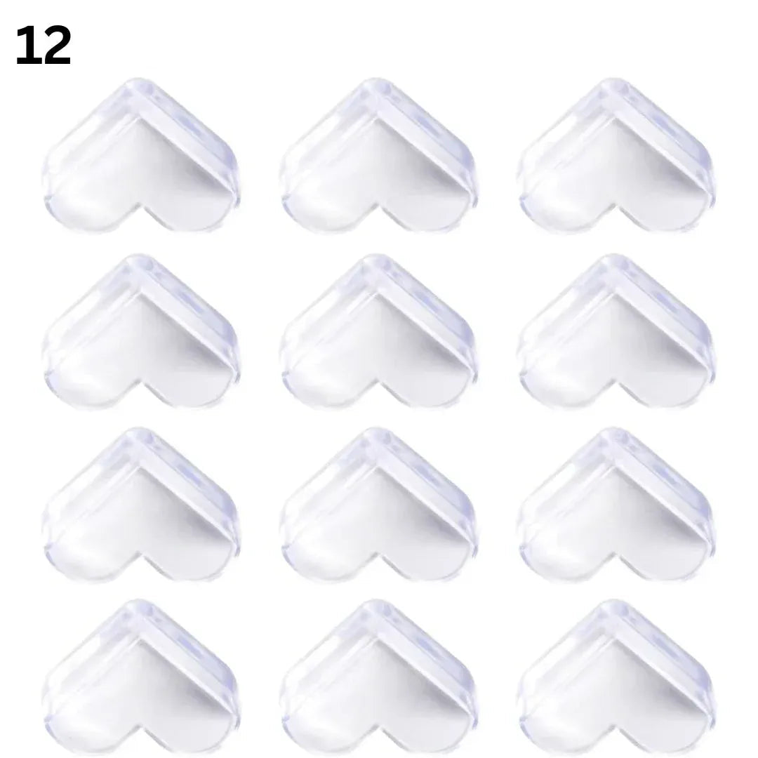 Transparent Heart-Shaped Corner Protector