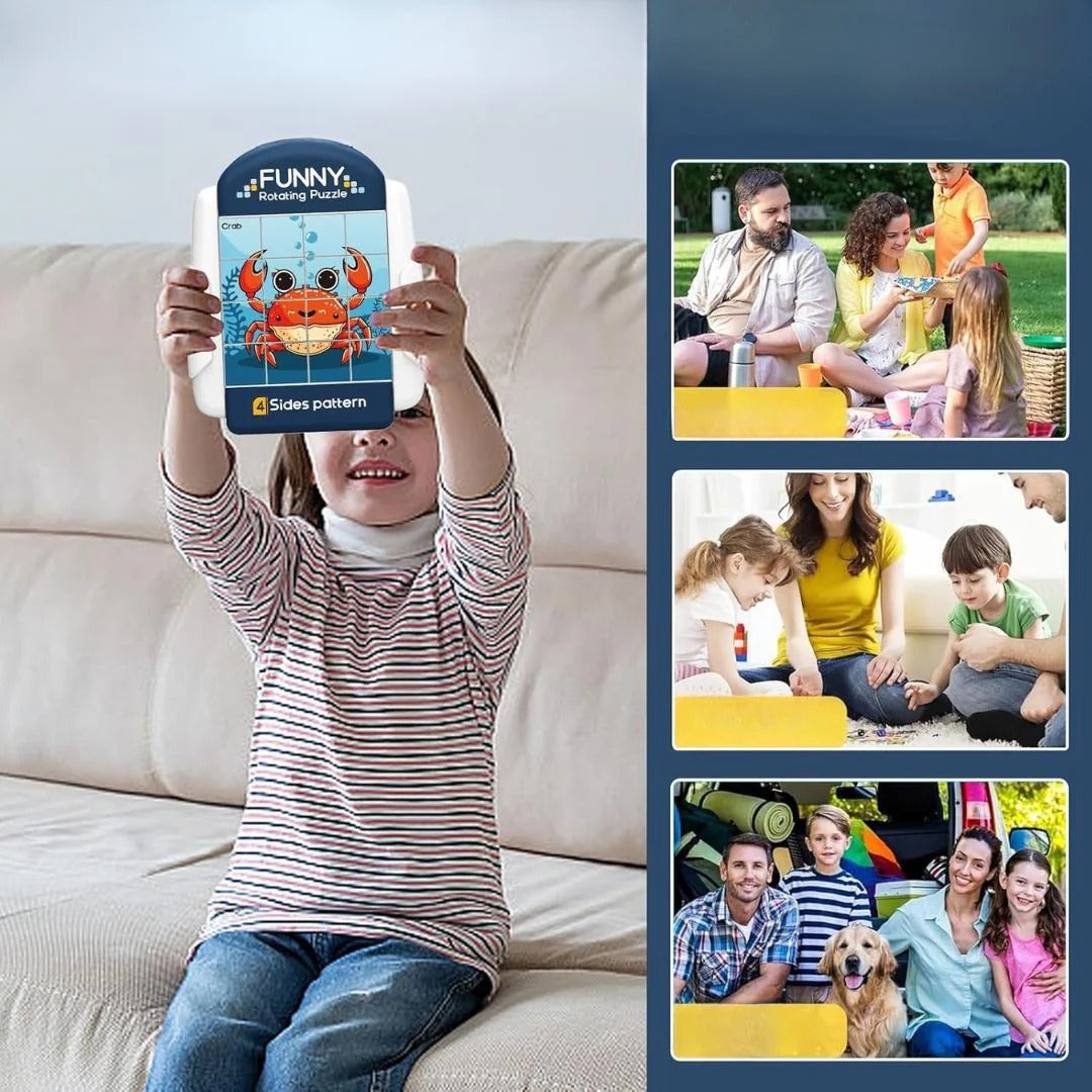 Animal Spinning Puzzle For Children