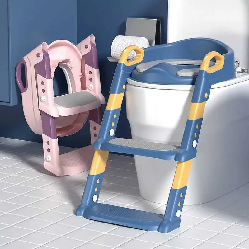 Foldable Baby Potty Seat with Ladder