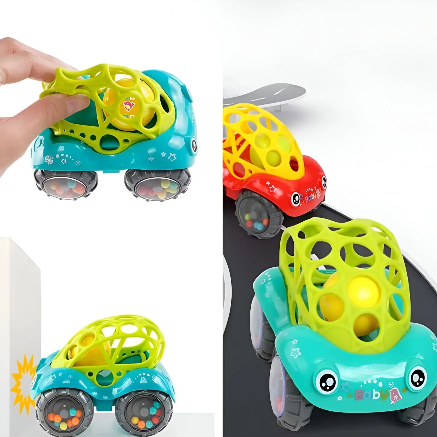 Rattle Toy Car