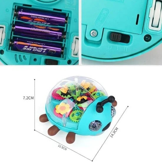 CrazyBeetle – Mechanical educational toy
