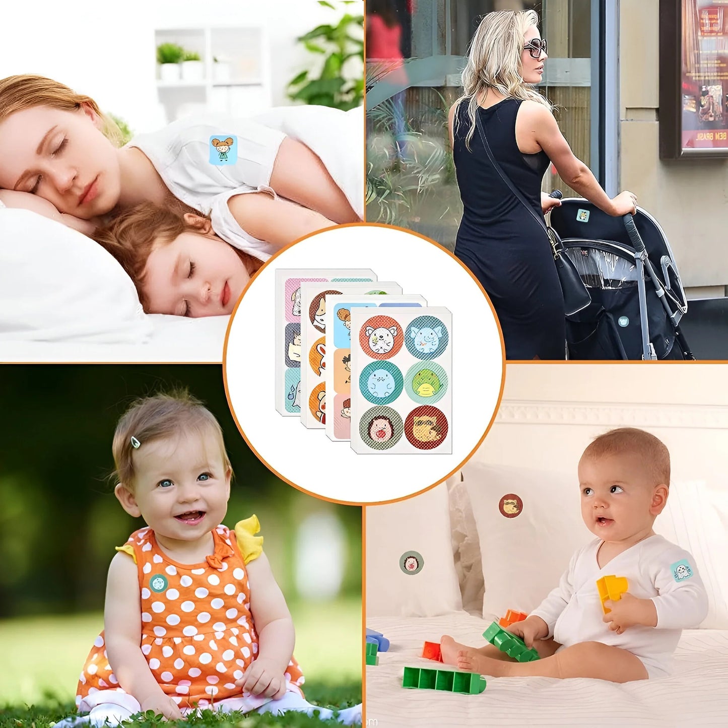 Mosquito Free - Natural & Non-Toxic Mosquito Repellent 100-Piece Set