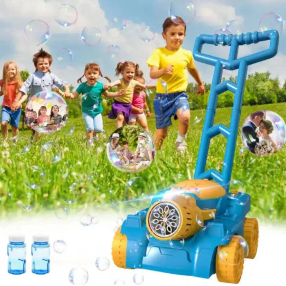 Soap Bubble Lawn Mower
