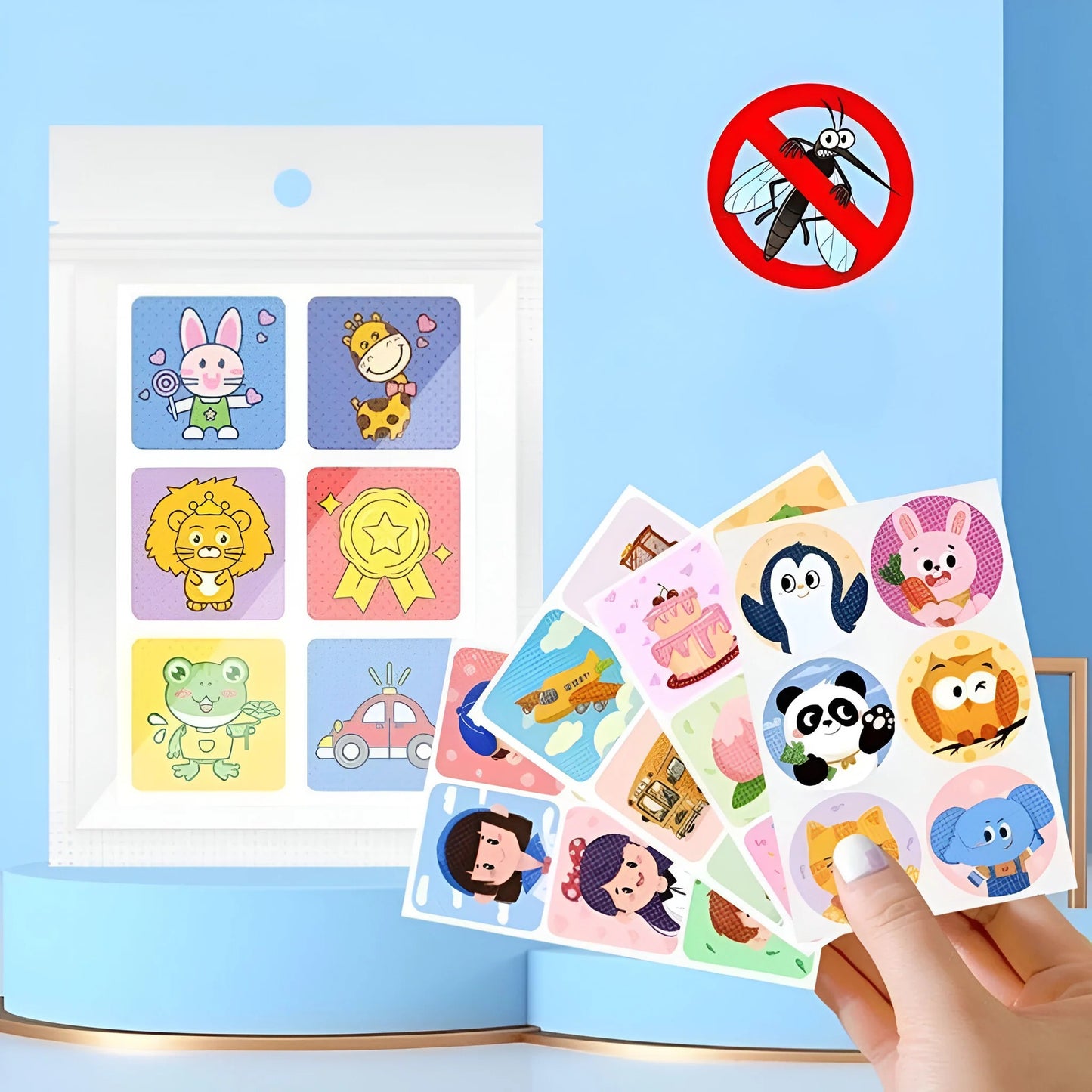 Mosquito Free - Natural & Non-Toxic Mosquito Repellent 100-Piece Set