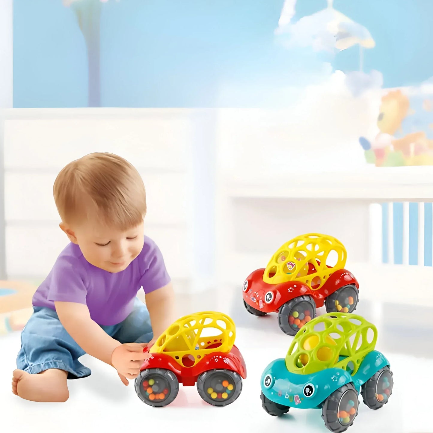 Rattle Toy Car