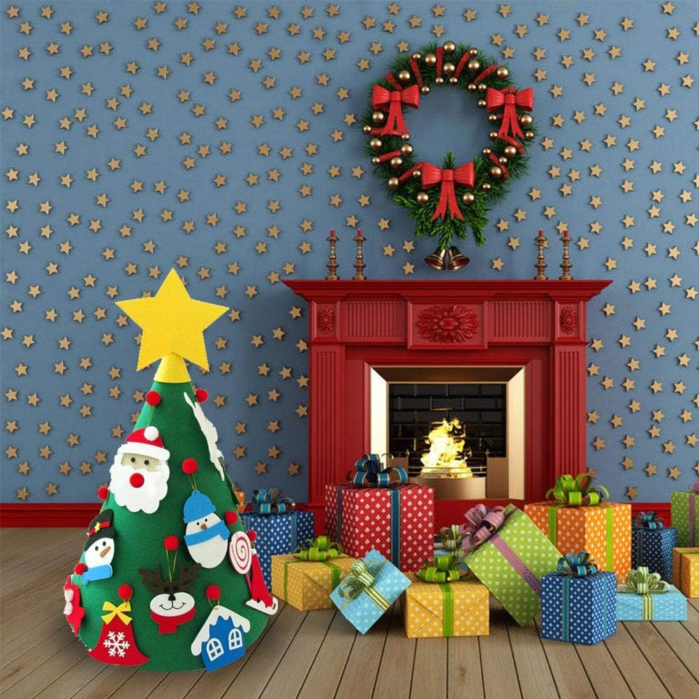 Kids 3D Felt Christmas Tree