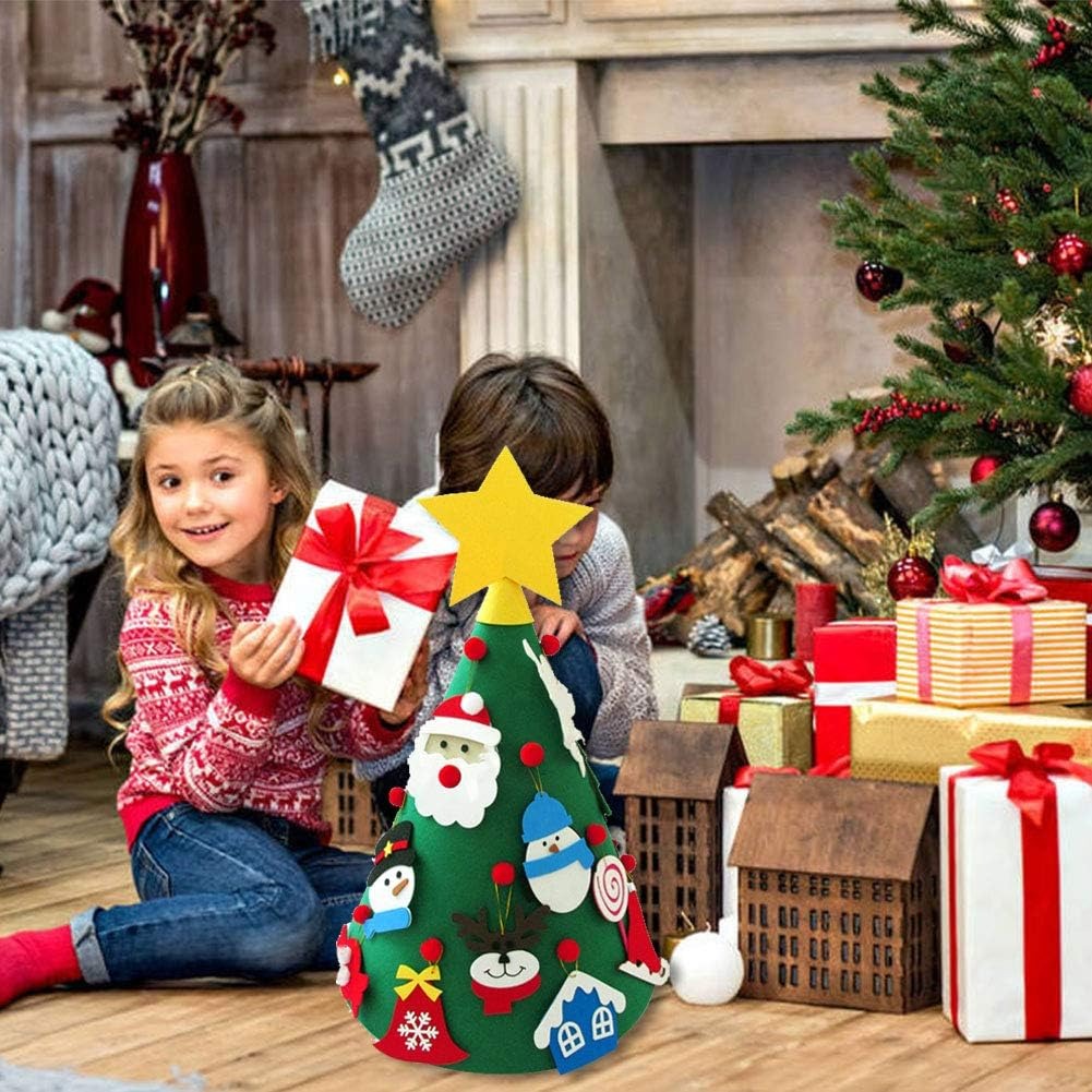 Kids 3D Felt Christmas Tree