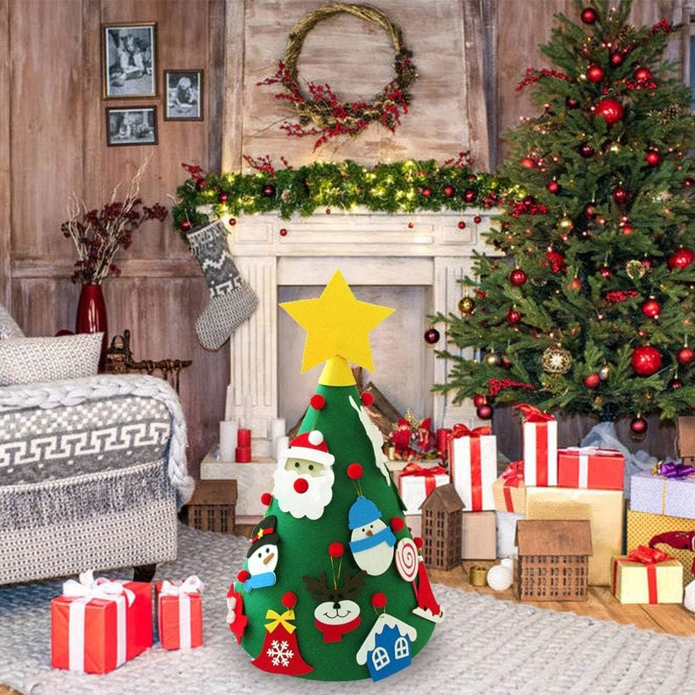 Kids 3D Felt Christmas Tree