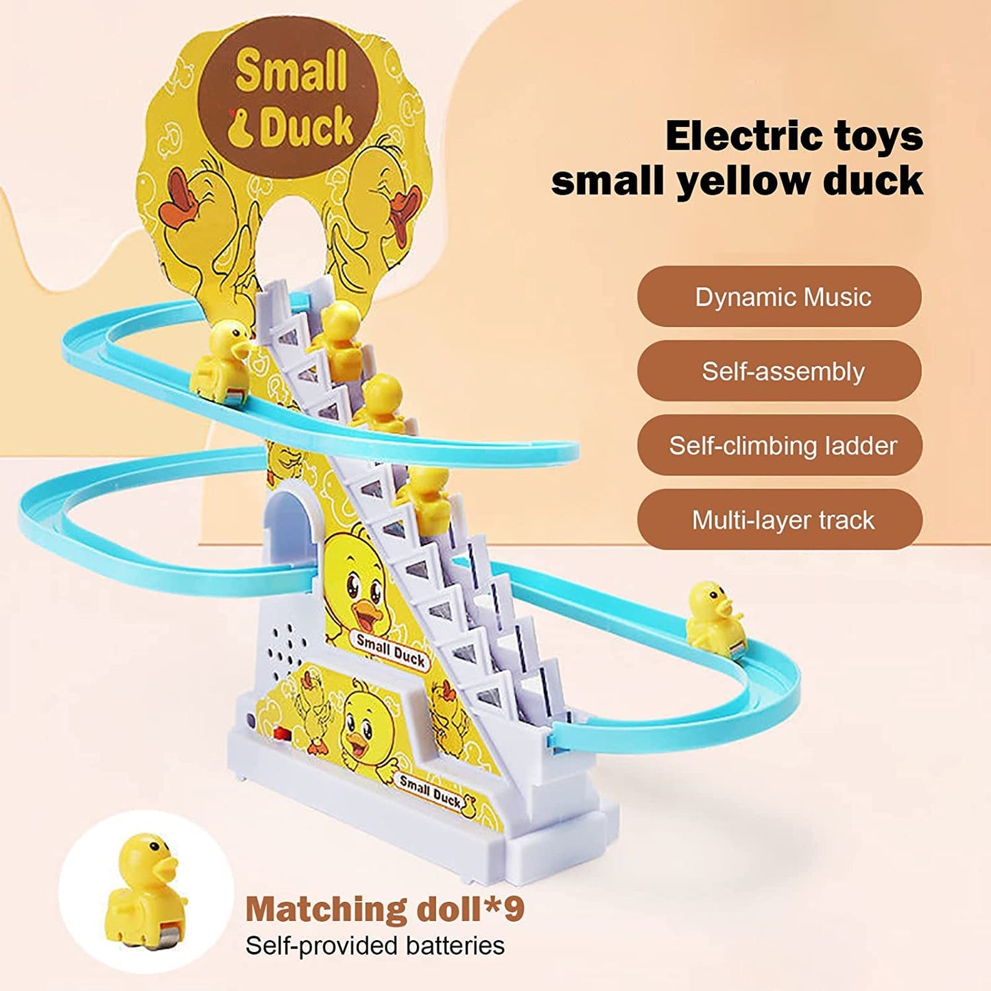Musical Lighted Electric Duck Slide