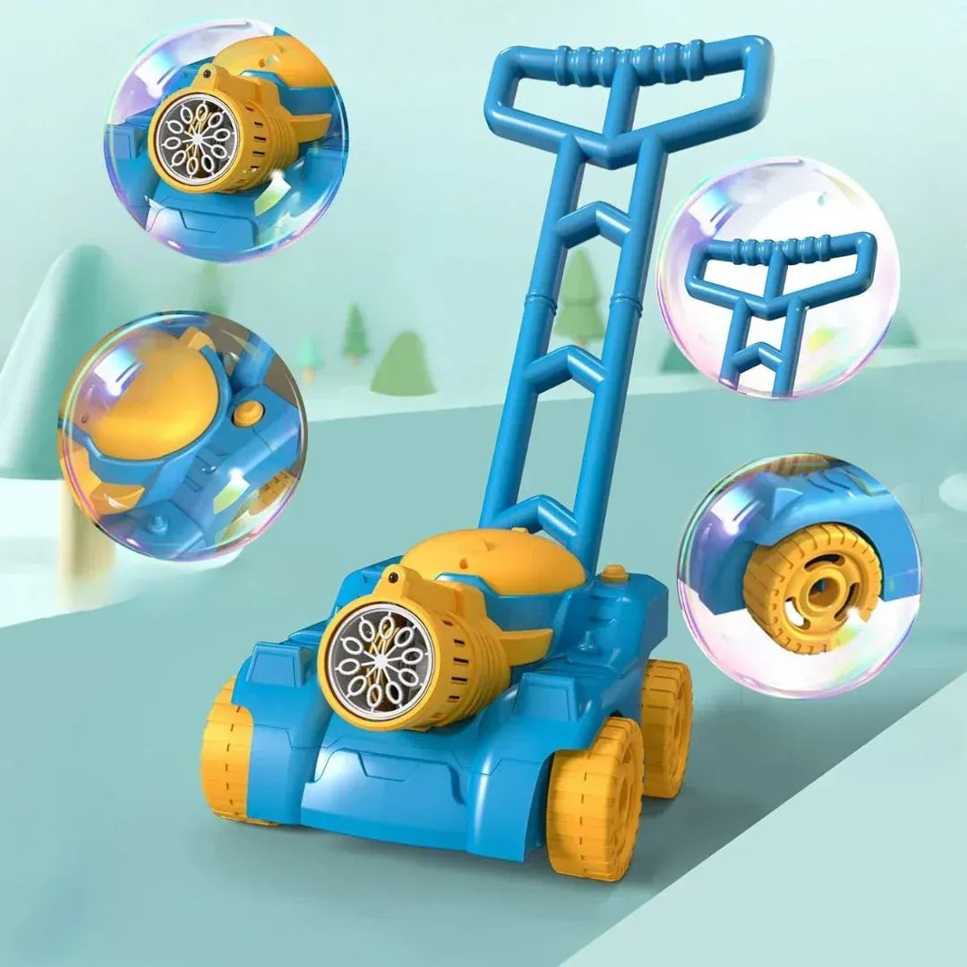 Soap Bubble Lawn Mower