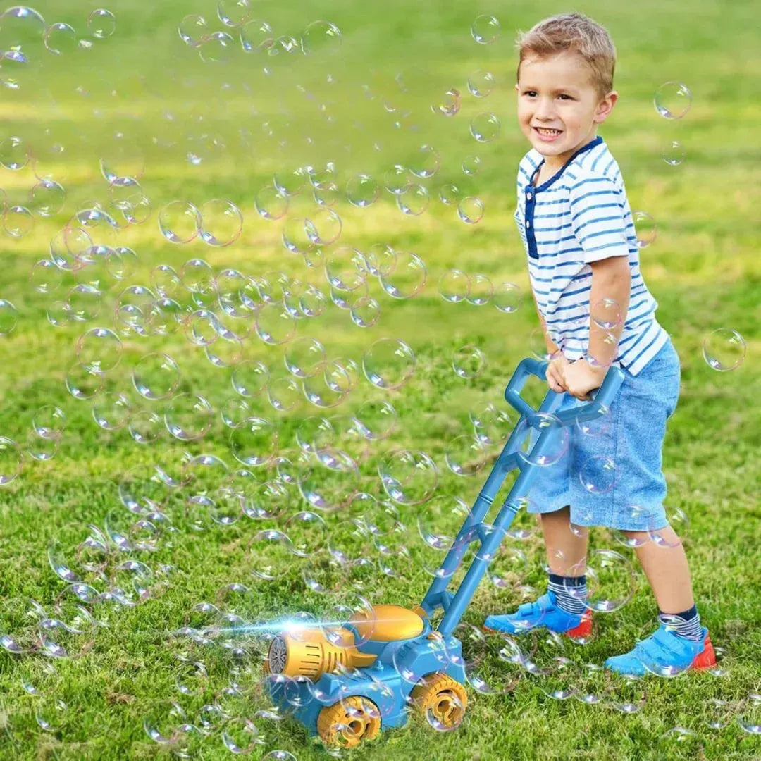 Soap Bubble Lawn Mower