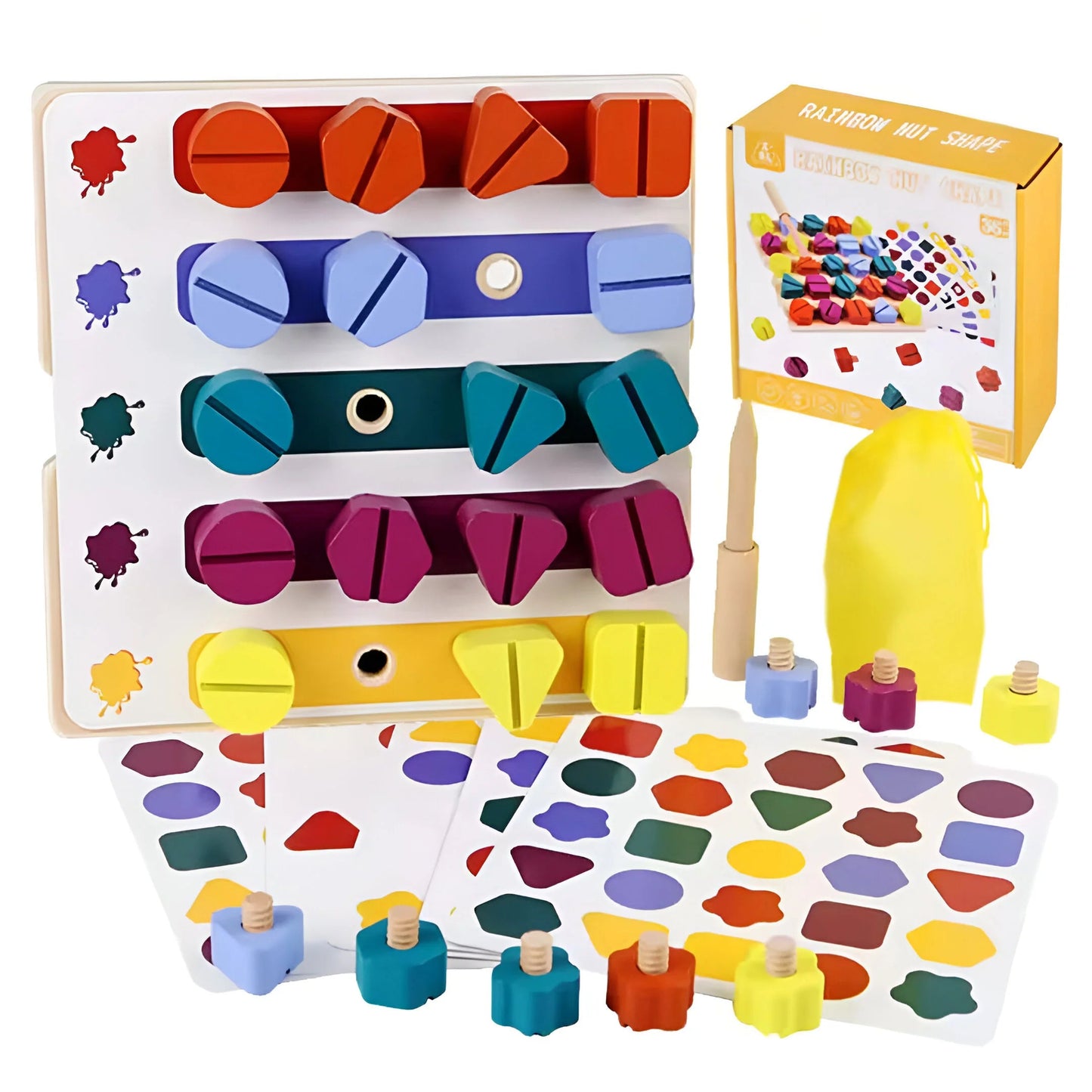 Shape Magic - Montessori puzzle for little explorers