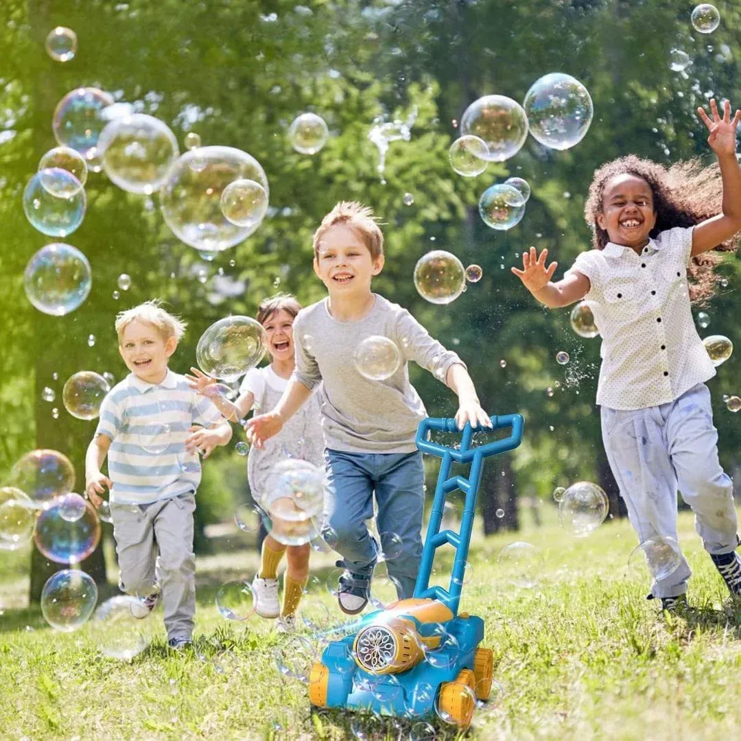 Soap Bubble Lawn Mower