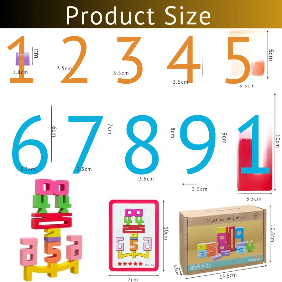 Number Learning Box For Children