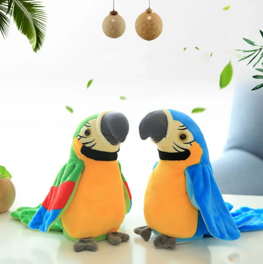 Talking & Waving Kids Parrot Toy