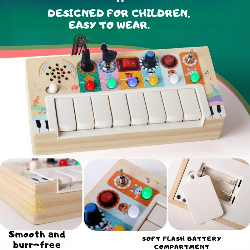 Montessori Wooden Learning Piano