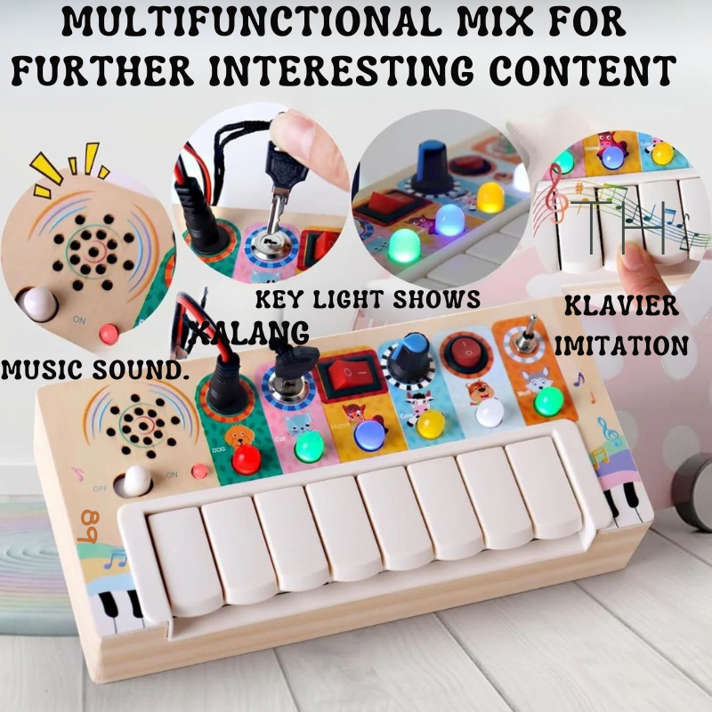 Montessori Wooden Learning Piano