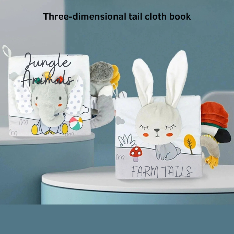 Soft Discovery Game Book with Sensory Elements