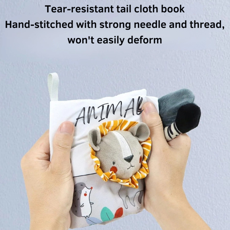 Soft Discovery Game Book with Sensory Elements