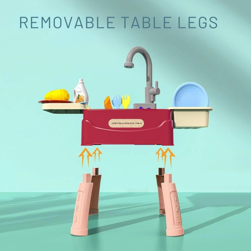 AquaChef – Play kitchen with real faucet for little chefs