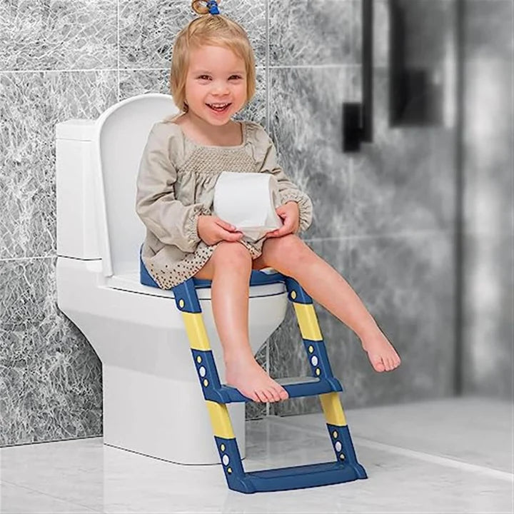 Foldable Baby Potty Seat with Ladder