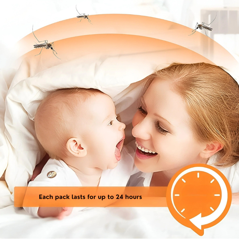 Mosquito Free - Natural & Non-Toxic Mosquito Repellent 100-Piece Set