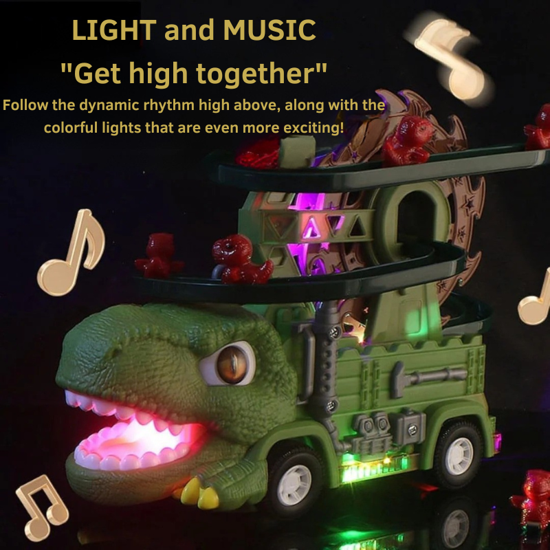 Dino Truck – Adventure slide in a transporter