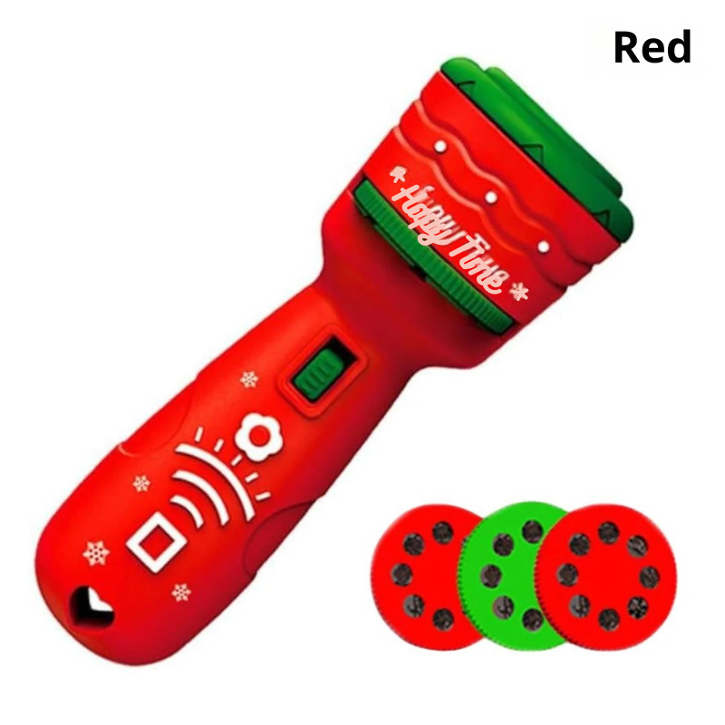XmasLight – Projection flashlight with 24 Christmas motifs