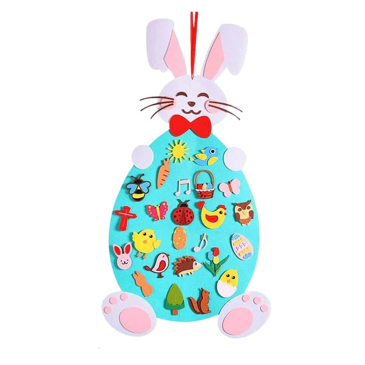 Montessori Felt Easter Bunny