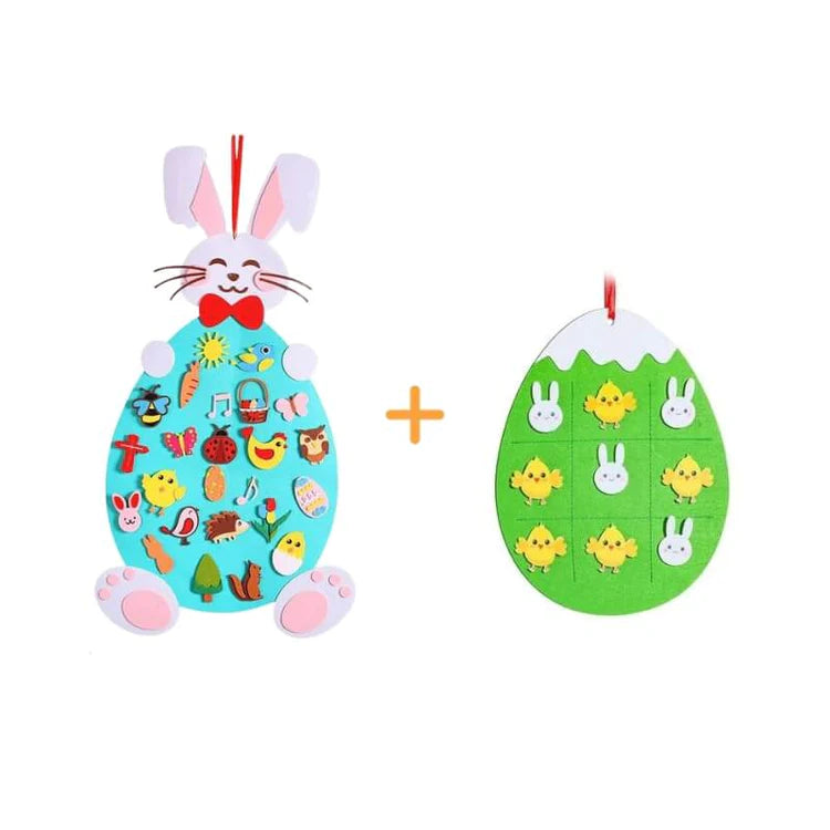 Montessori Felt Easter Bunny