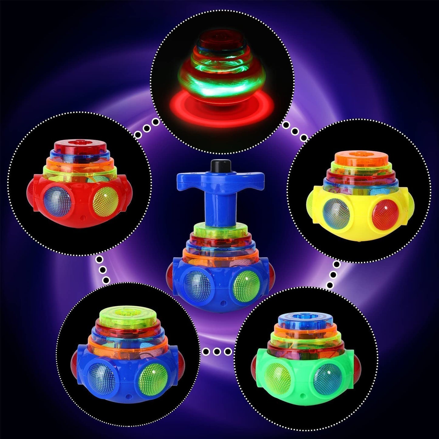 Flashing Spinner Toy