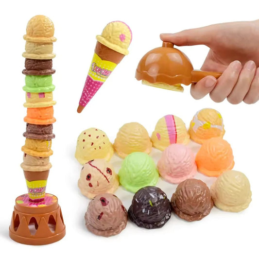 Ice Cream Stack Game for Children