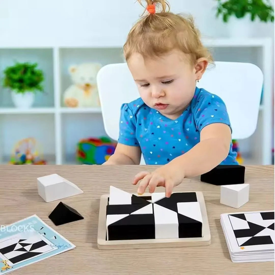 Two-Colour Logic Block Game