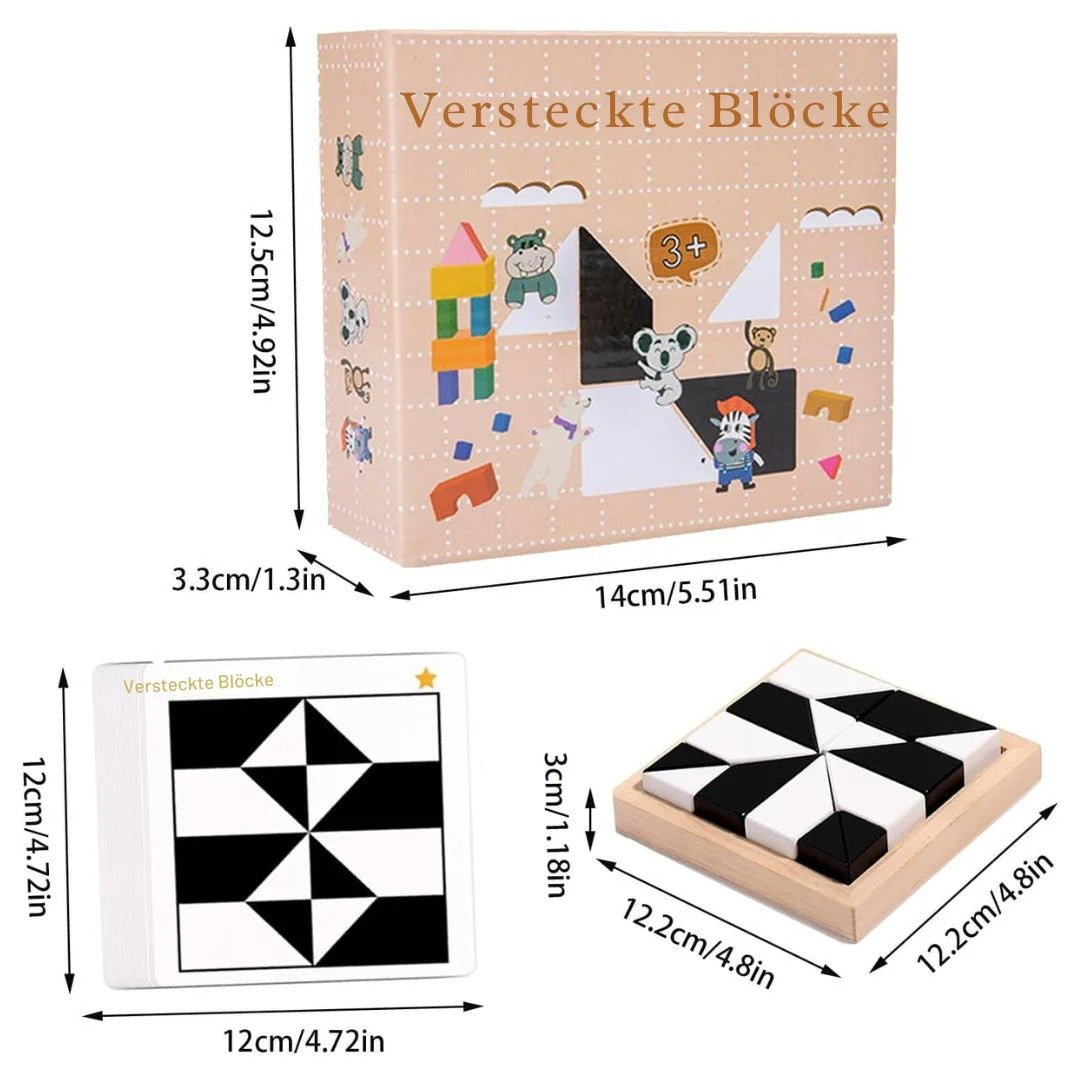 Two-Colour Logic Block Game