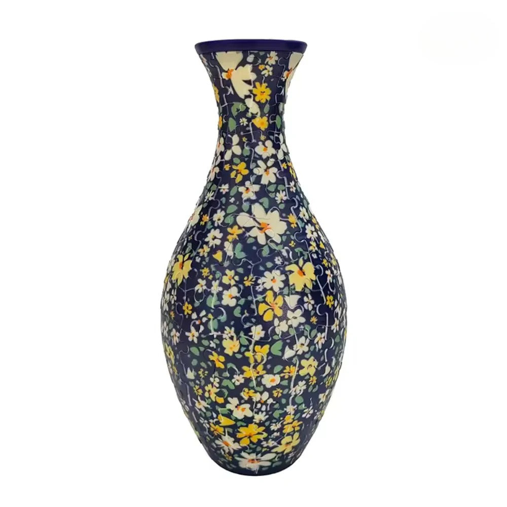 3D Puzzle Vase For Real Flowers