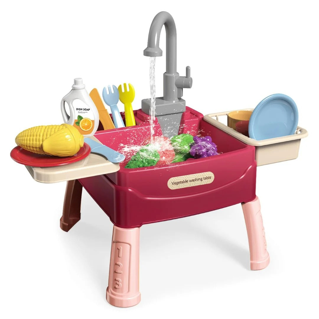AquaChef – Play kitchen with real faucet for little chefs