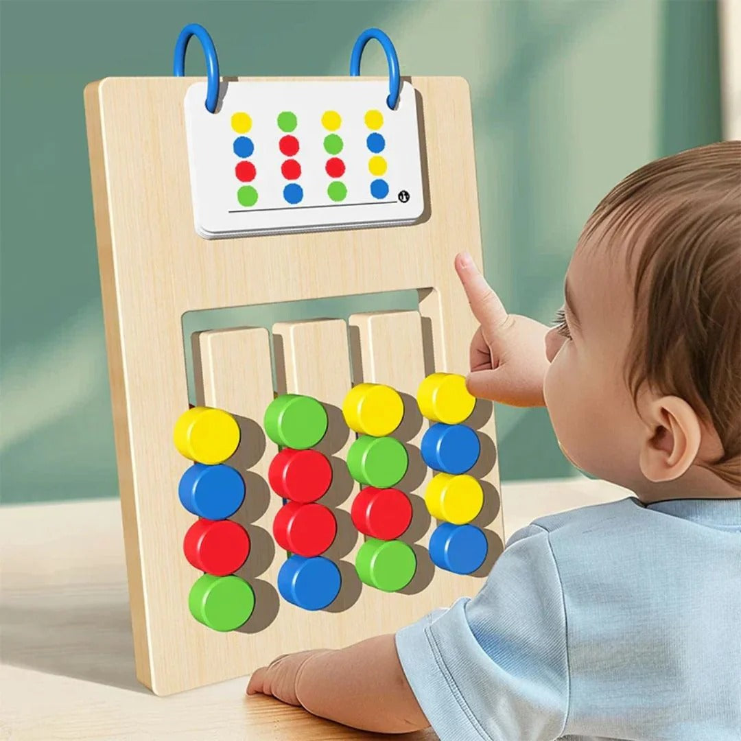 Montessori Colors & Shapes Learning Game