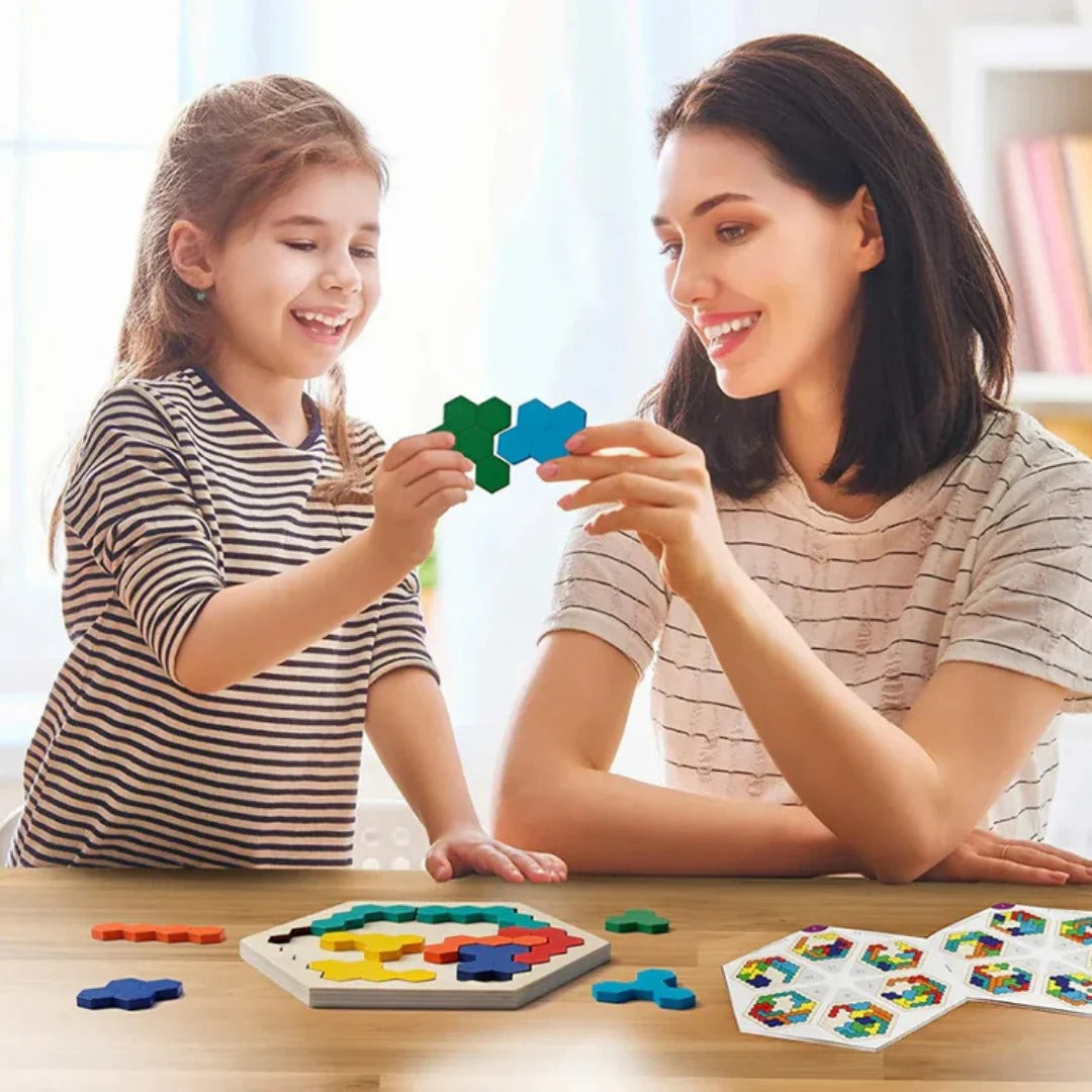 3D Colors and Shapes Puzzle