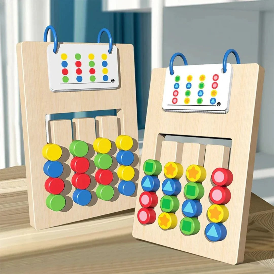 Montessori Colors & Shapes Learning Game