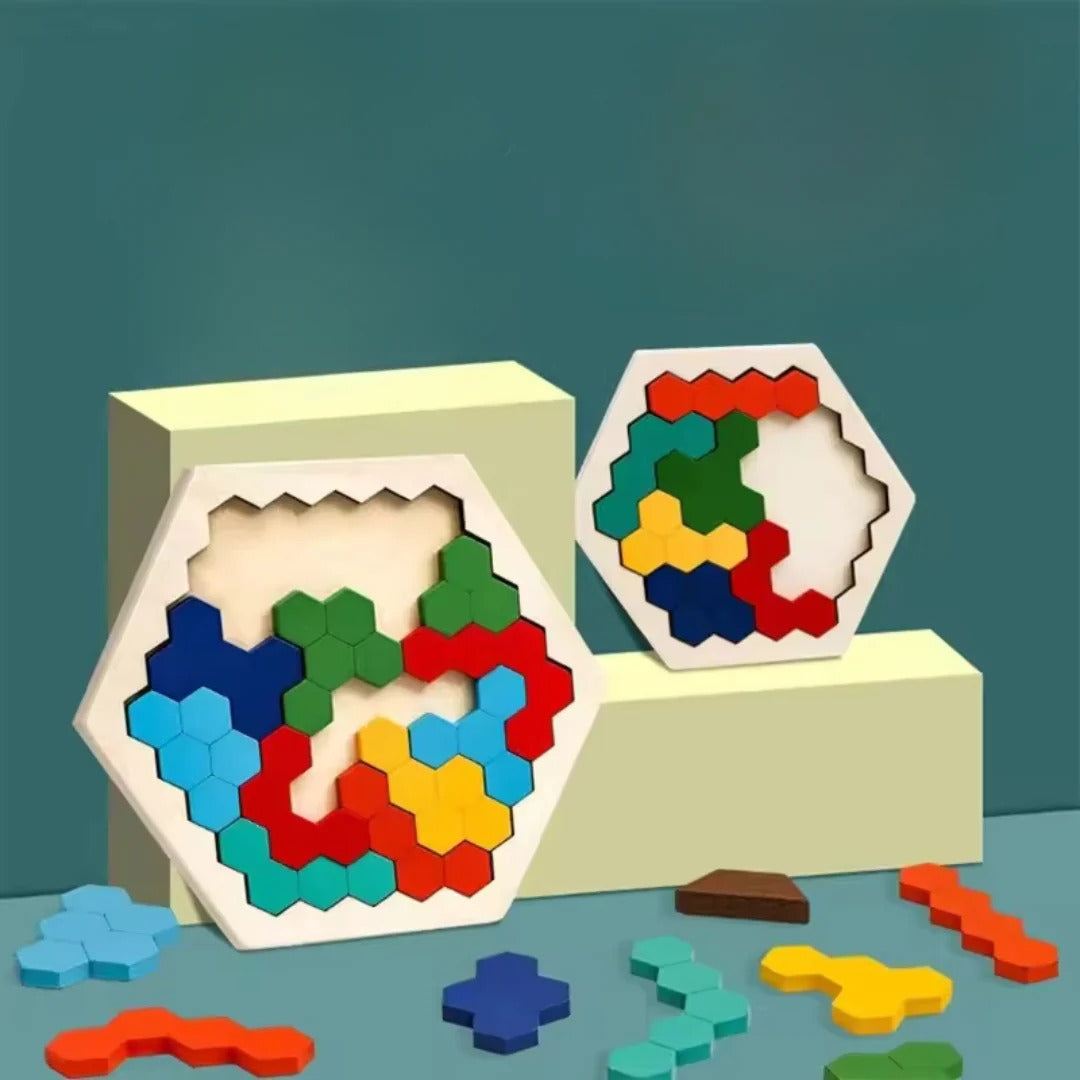 3D Colors and Shapes Puzzle